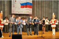 Торжественная церемония награждения победителей первого этапа Национального конкурса российских строителей «Строймастер-2012» – «Московские мастера».