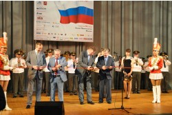Торжественная церемония награждения победителей первого этапа Национального конкурса российских строителей «Строймастер-2012» – «Московские мастера». Торжественная церемония награждения победителей первого этапа Национального конкурса российских строителей «Строймастер-2012» – «Московские мастера».