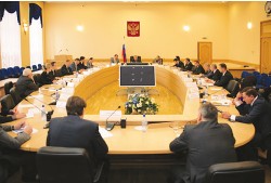 В&nbsp;Министерстве регионразвития России прошло совещание по&nbsp;вопросу роста стоимости строительных материалов. Фото: Минрегион России